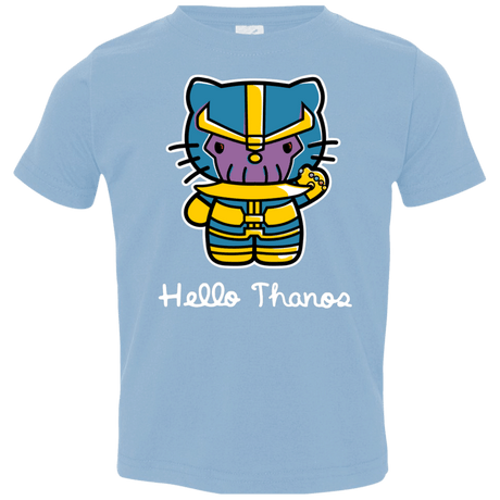 T-Shirts Light Blue / 2T Hello Thanos Toddler Premium T-Shirt