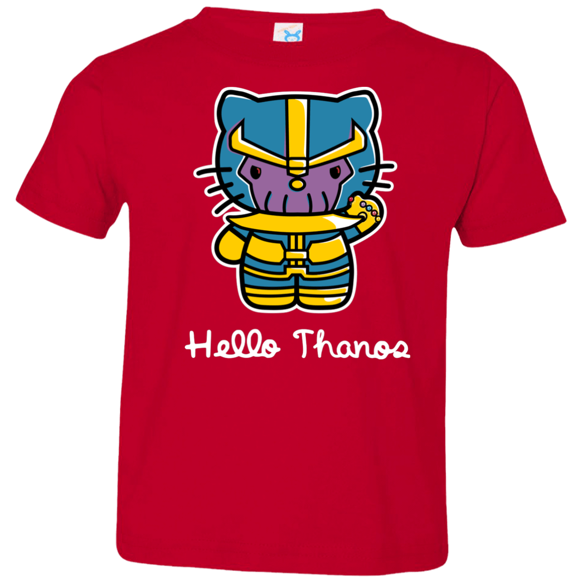 T-Shirts Red / 2T Hello Thanos Toddler Premium T-Shirt