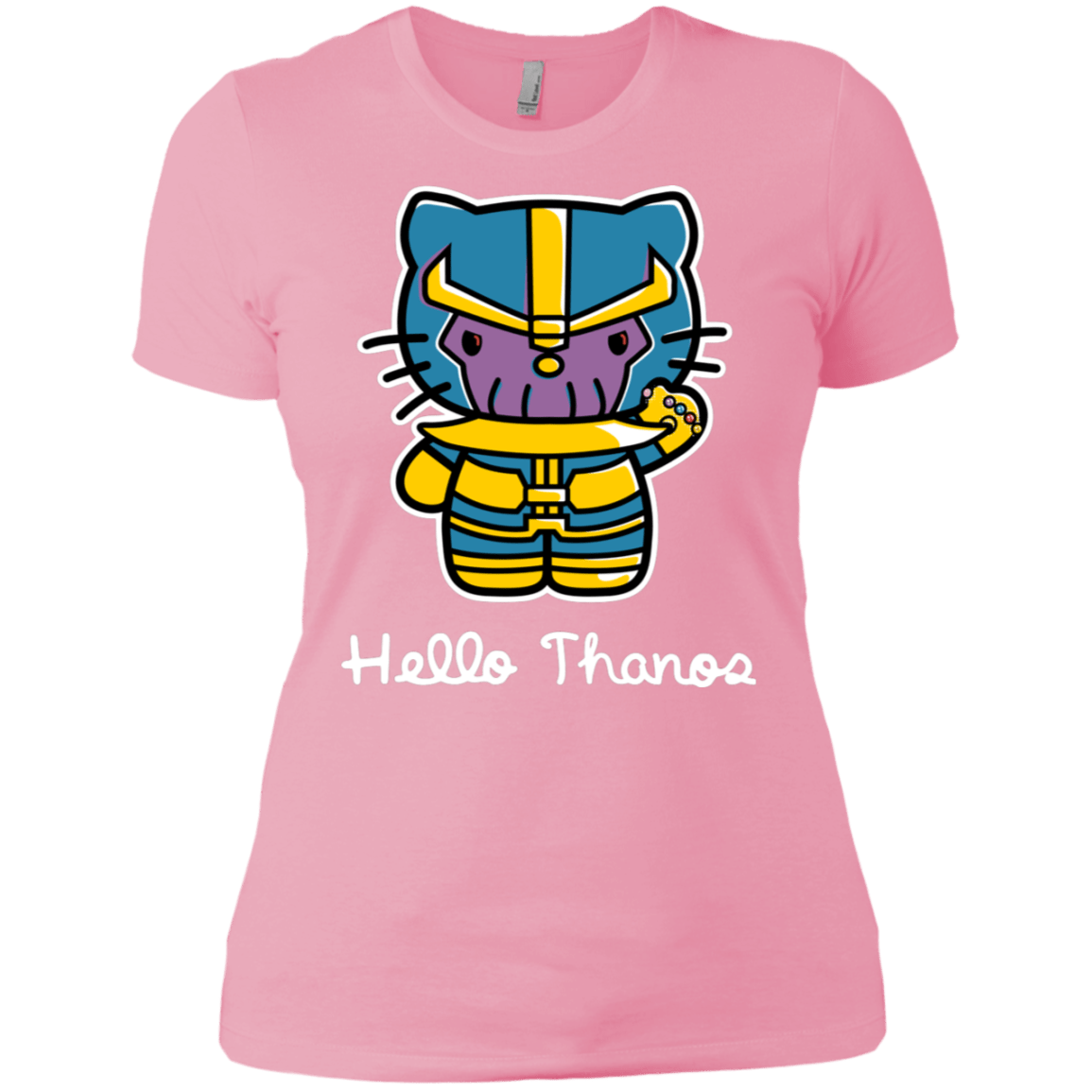 T-Shirts Light Pink / X-Small Hello Thanos Women's Premium T-Shirt