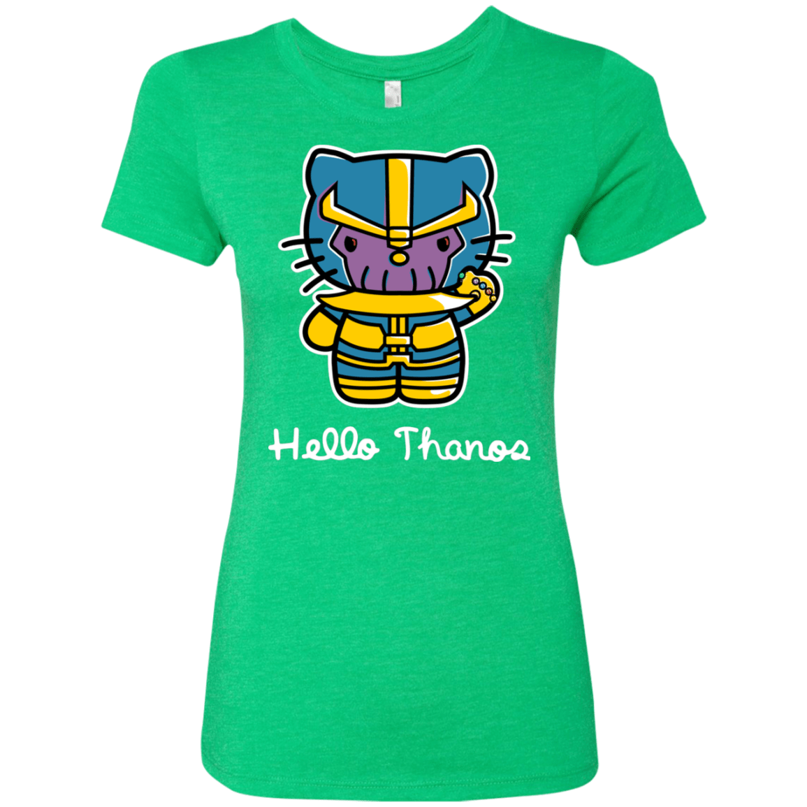 T-Shirts Envy / S Hello Thanos Women's Triblend T-Shirt