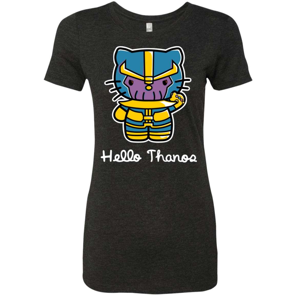 T-Shirts Vintage Black / S Hello Thanos Women's Triblend T-Shirt