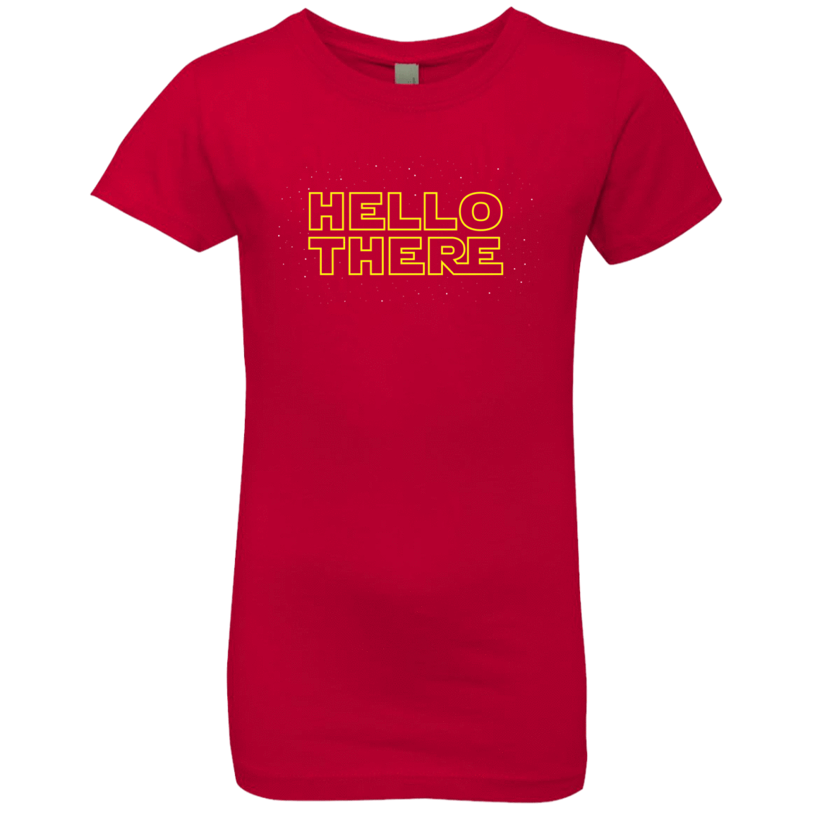T-Shirts Red / YXS Hello There Girls Premium T-Shirt