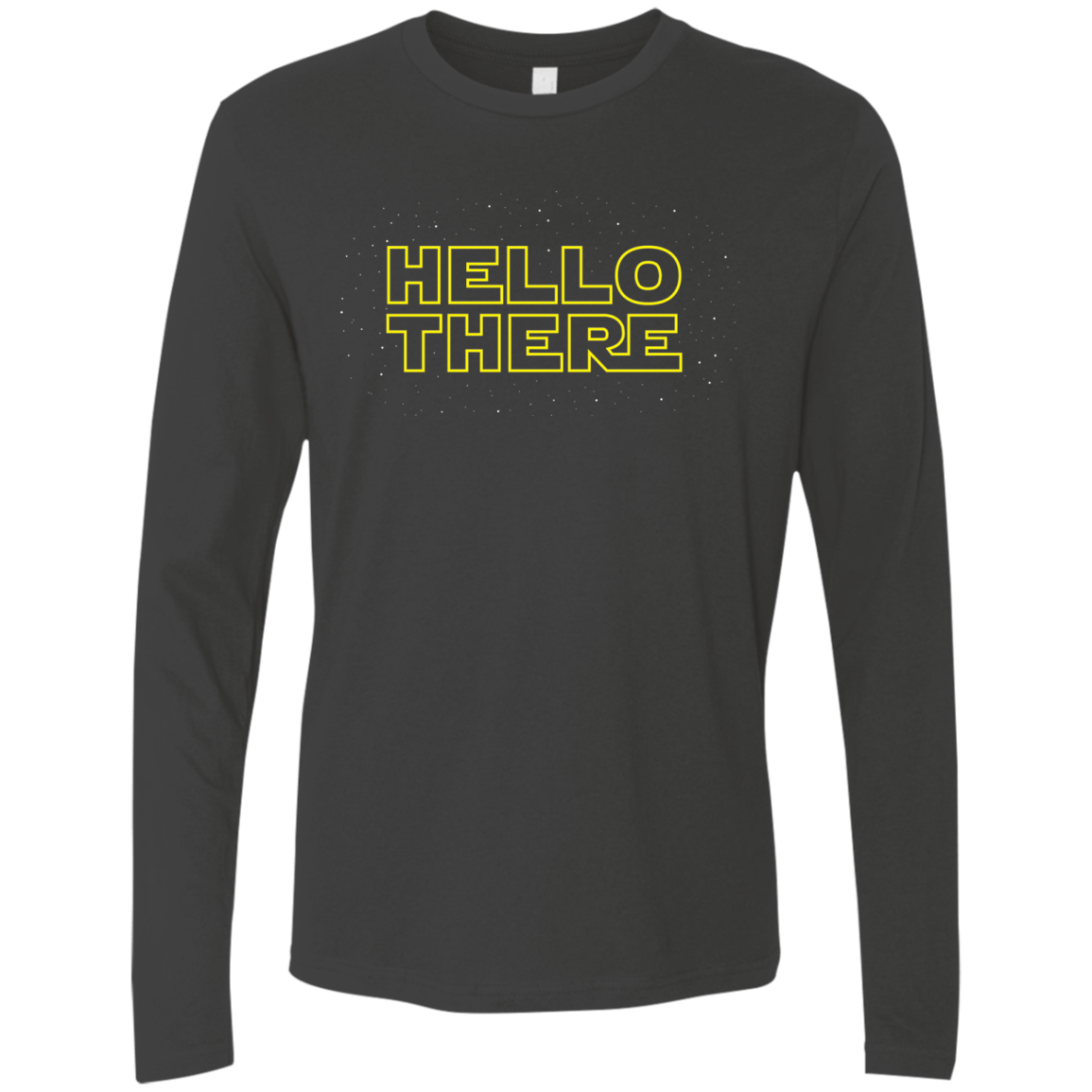 T-Shirts Heavy Metal / S Hello There Men's Premium Long Sleeve