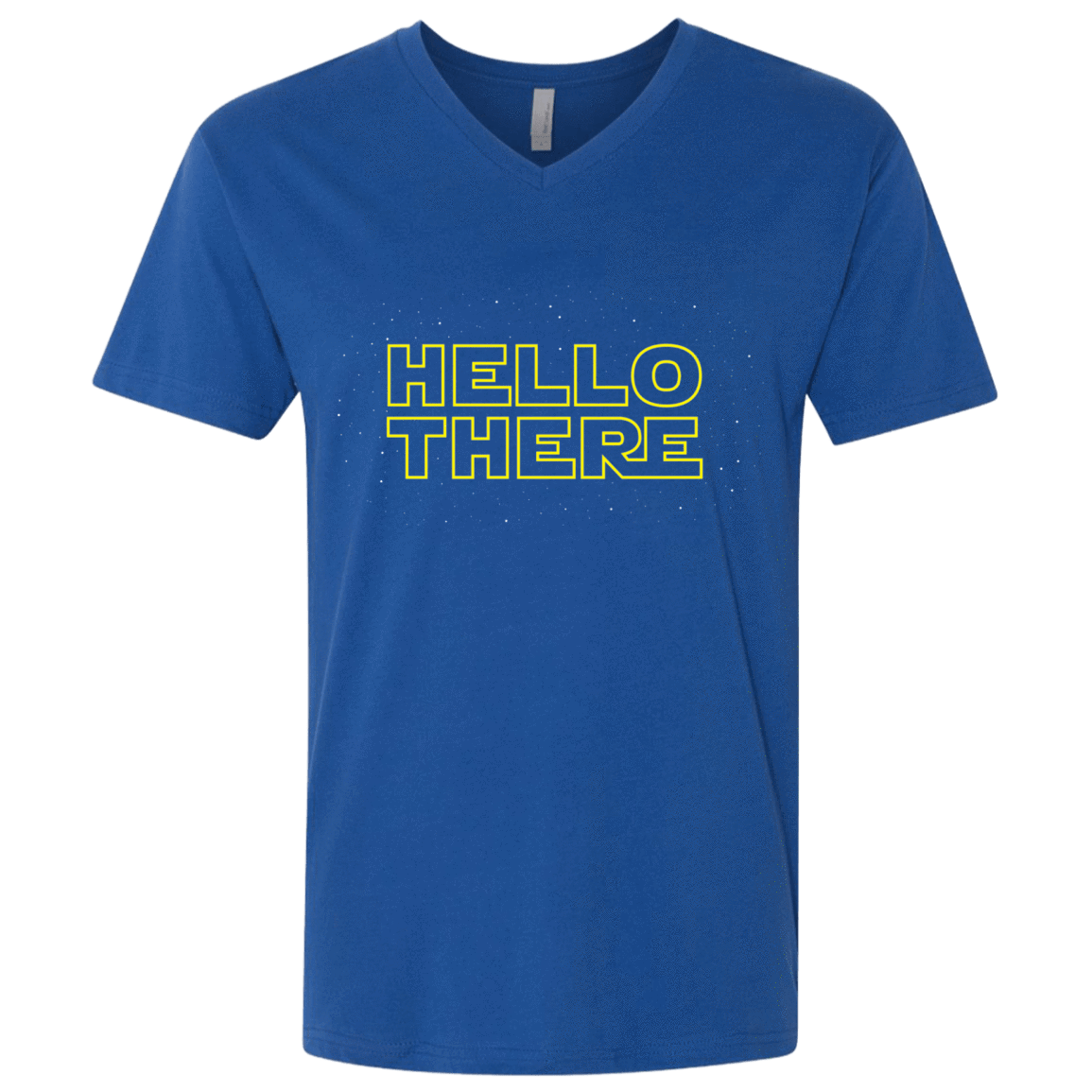 T-Shirts Royal / X-Small Hello There Men's Premium V-Neck