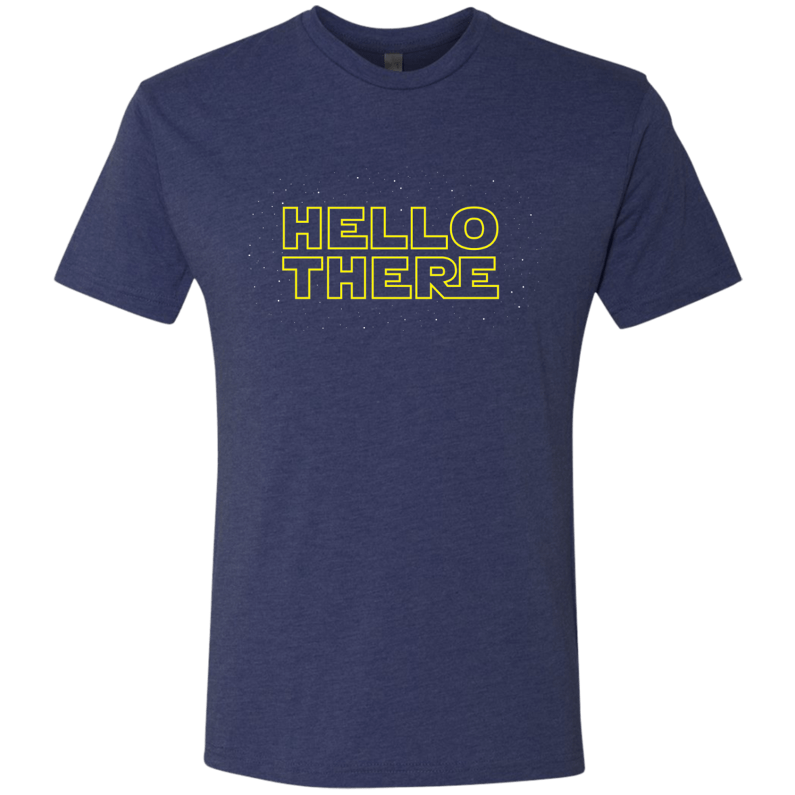 T-Shirts Vintage Navy / S Hello There Men's Triblend T-Shirt