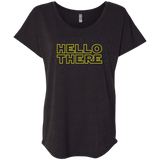 T-Shirts Vintage Black / X-Small Hello There Triblend Dolman Sleeve