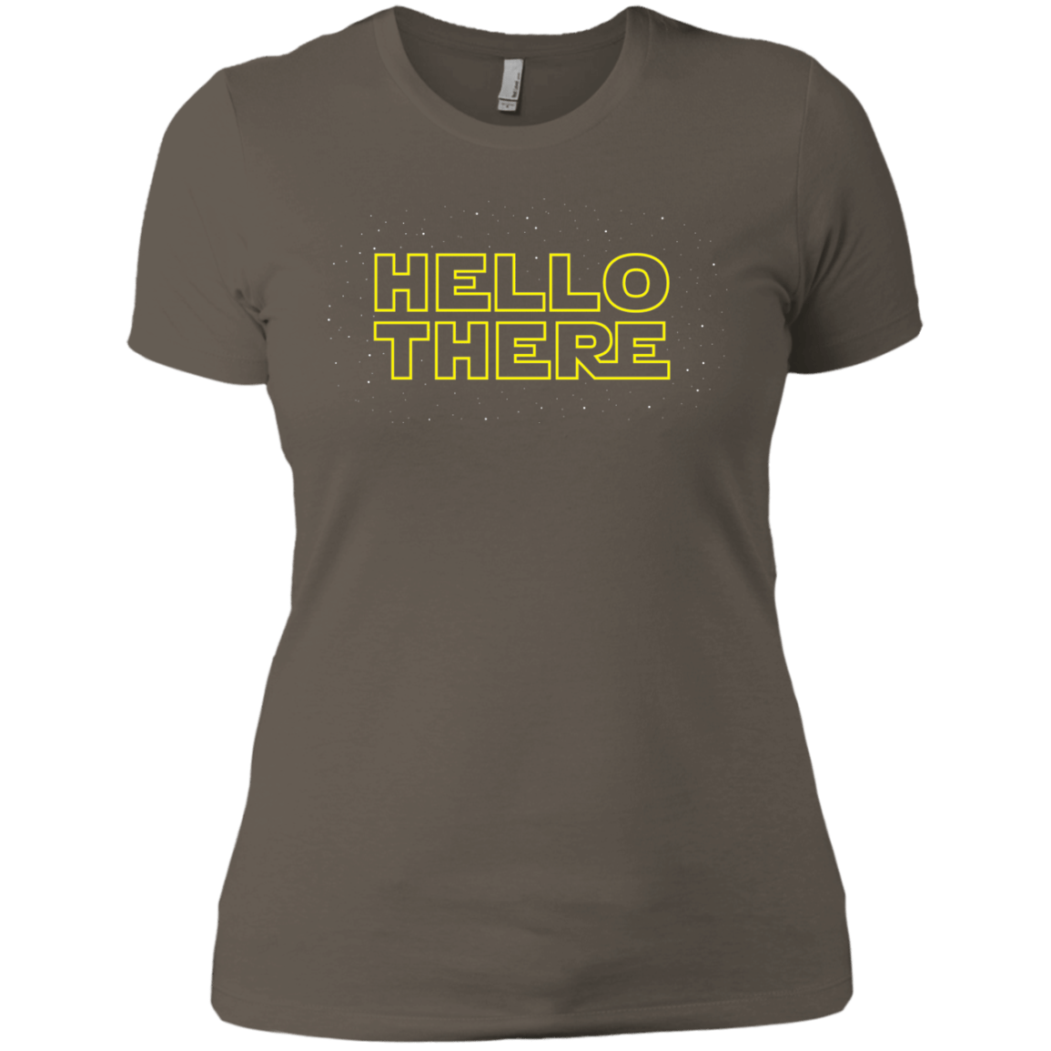 T-Shirts Warm Grey / X-Small Hello There Women's Premium T-Shirt