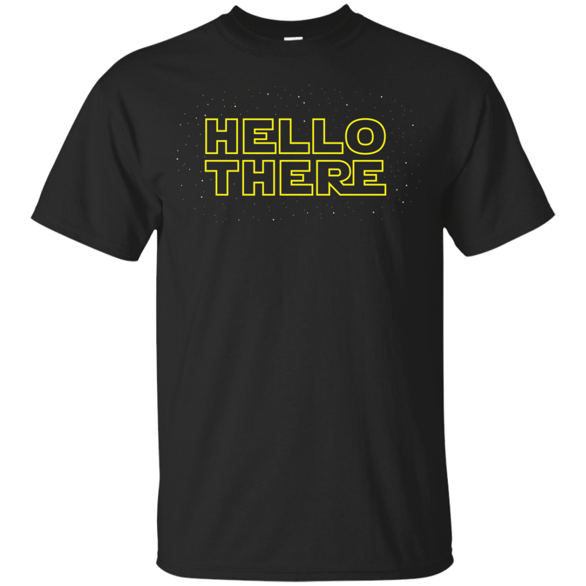 T-Shirts Black / YXS Hello There Youth T-Shirt