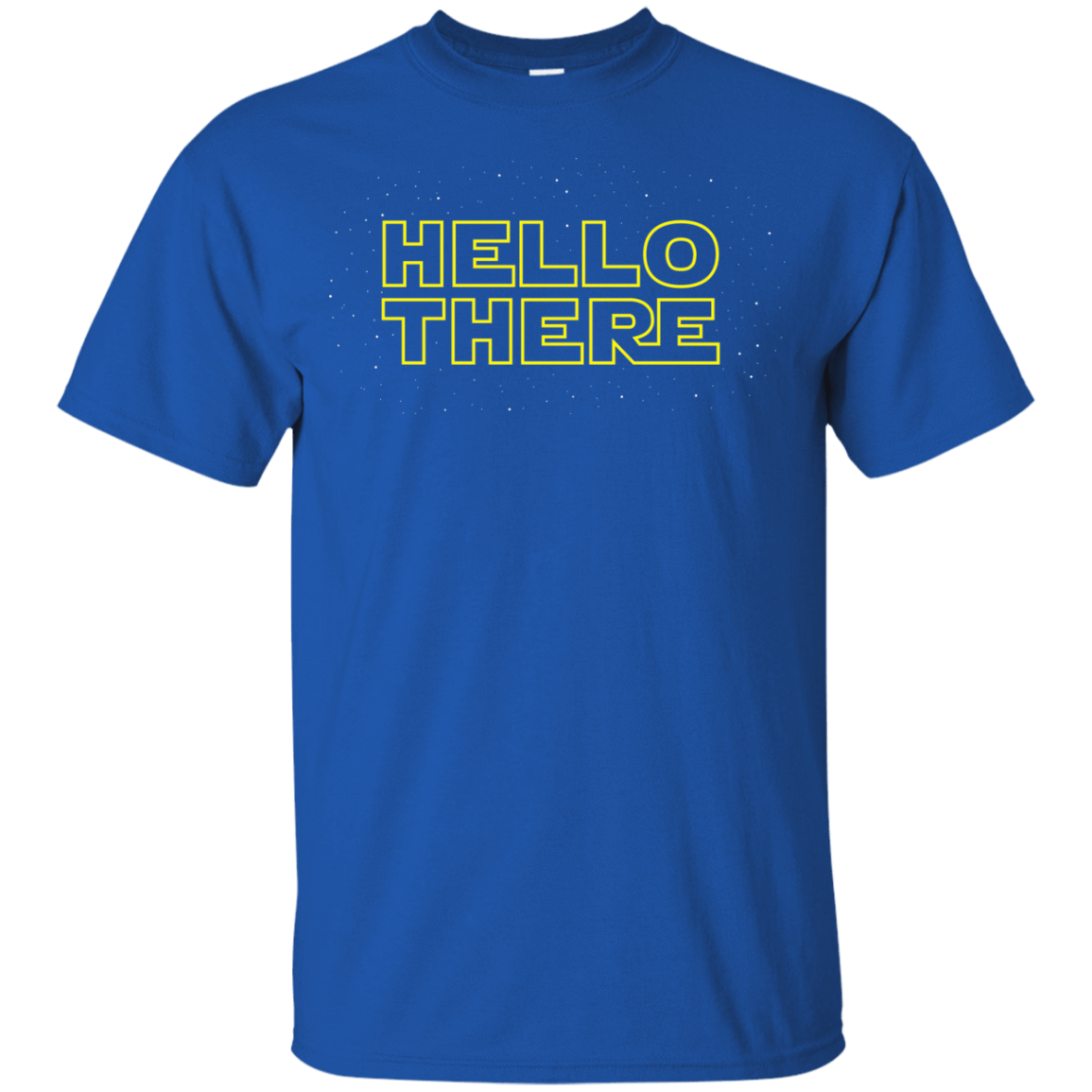 T-Shirts Royal / YXS Hello There Youth T-Shirt