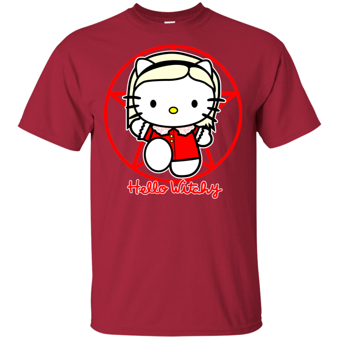 T-Shirts Cardinal / S Hello Witchy T-Shirt