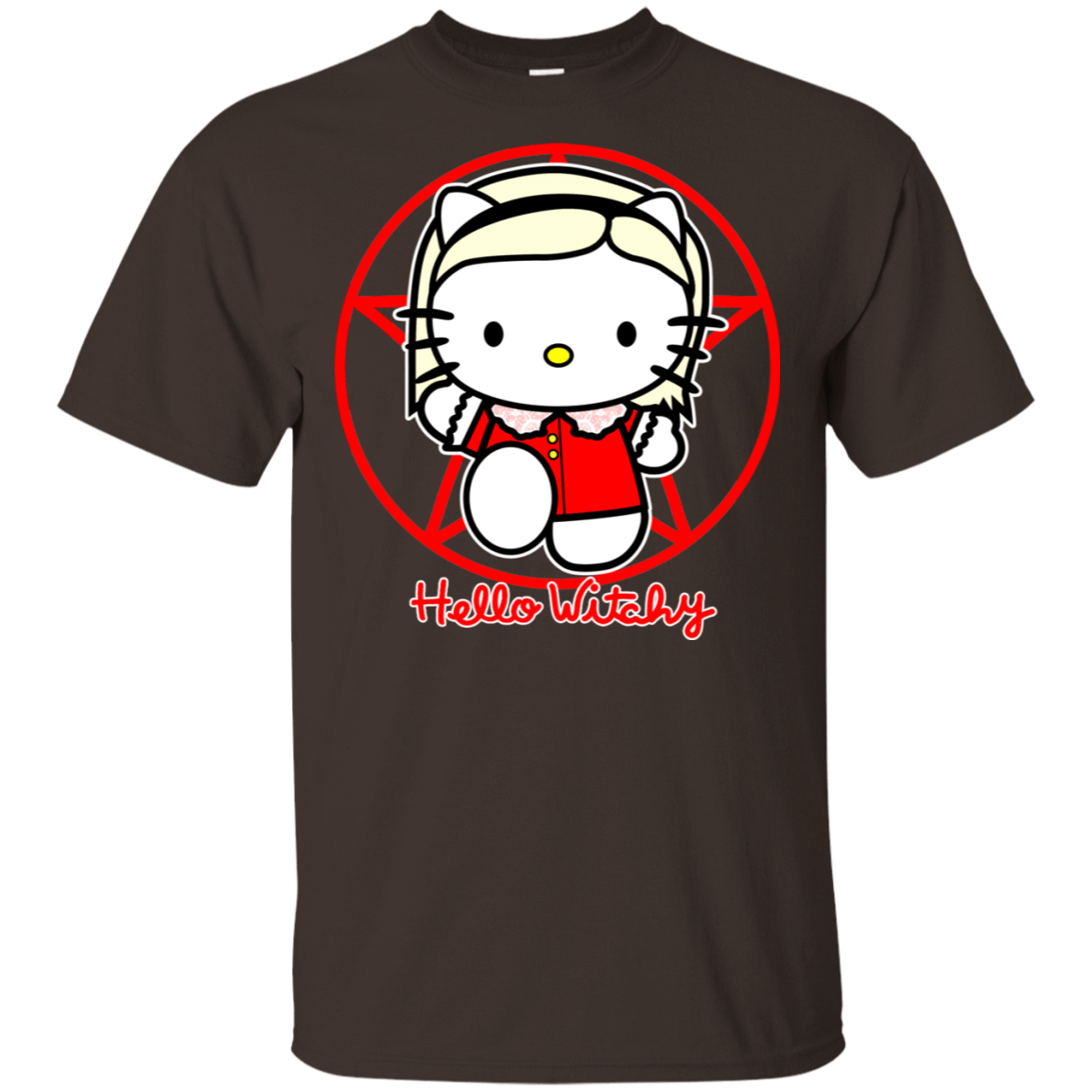 T-Shirts Dark Chocolate / S Hello Witchy T-Shirt