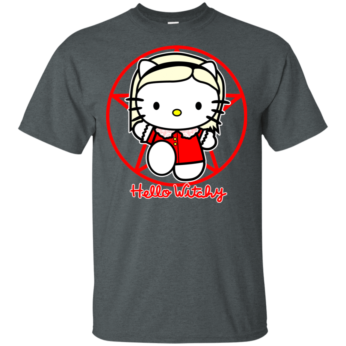 T-Shirts Dark Heather / S Hello Witchy T-Shirt