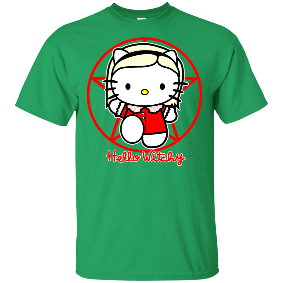 T-Shirts Irish Green / S Hello Witchy T-Shirt