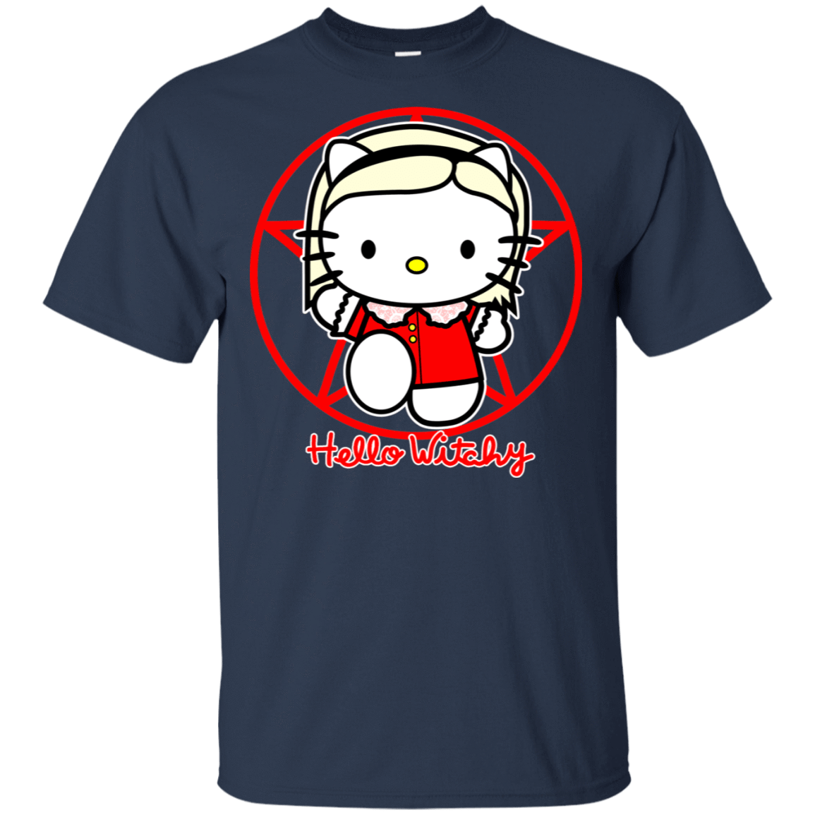 T-Shirts Navy / S Hello Witchy T-Shirt