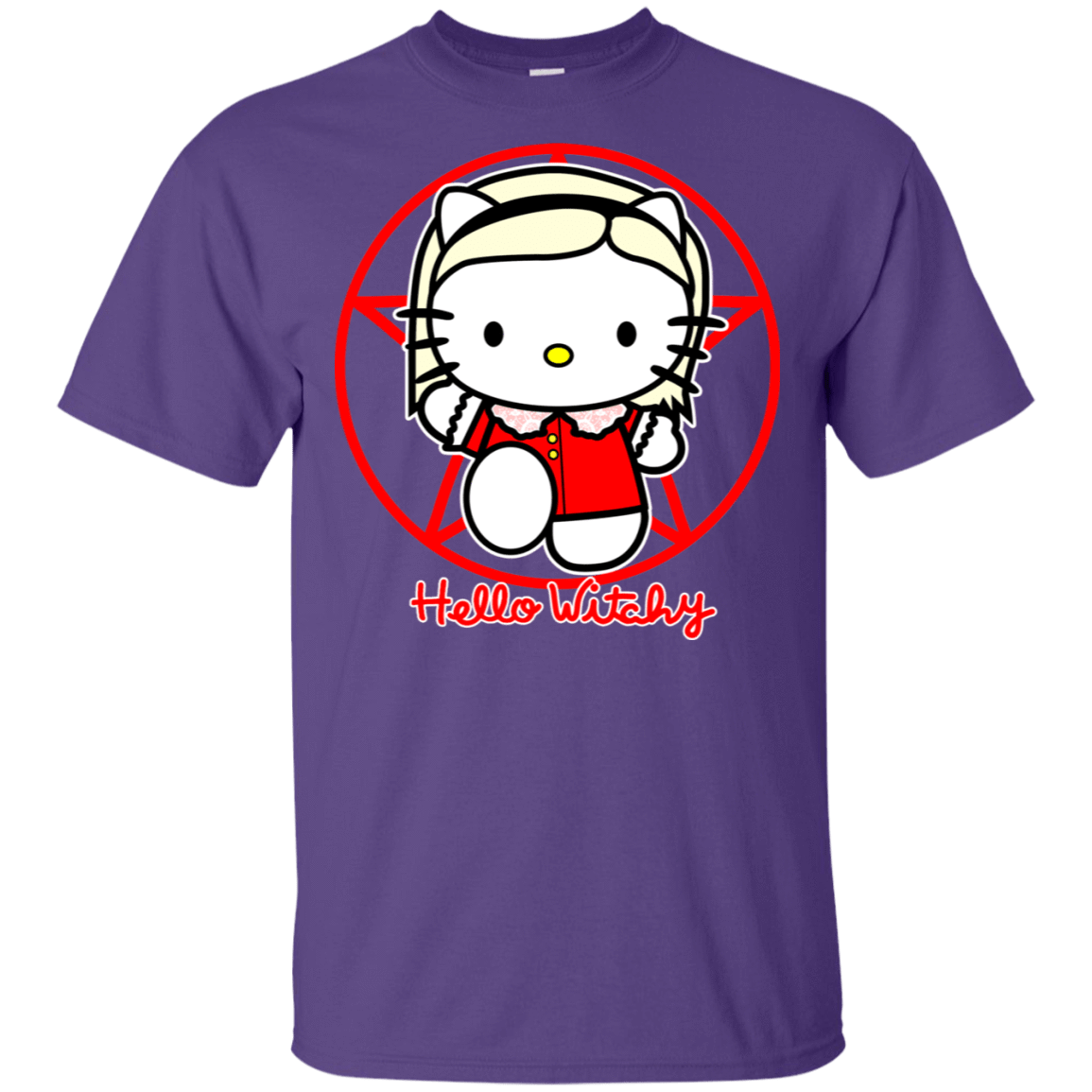 T-Shirts Purple / S Hello Witchy T-Shirt