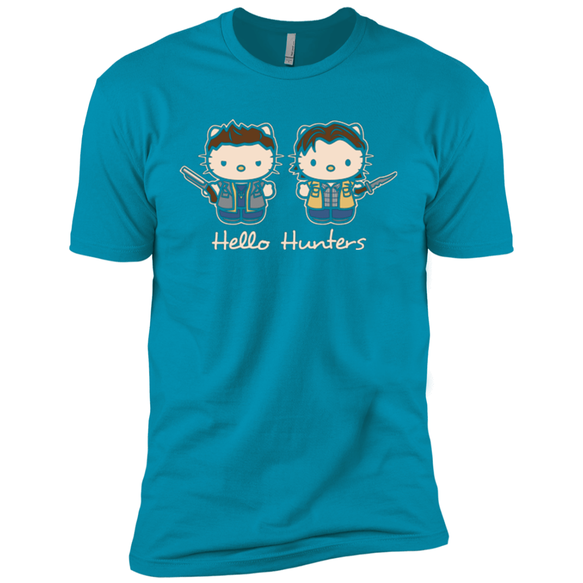 T-Shirts Turquoise / YXS hellohunters Boys Premium T-Shirt
