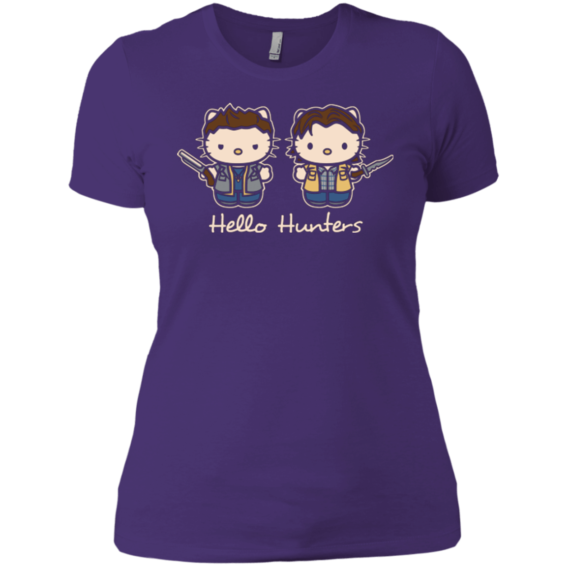 T-Shirts Purple / X-Small hellohunters Women's Premium T-Shirt