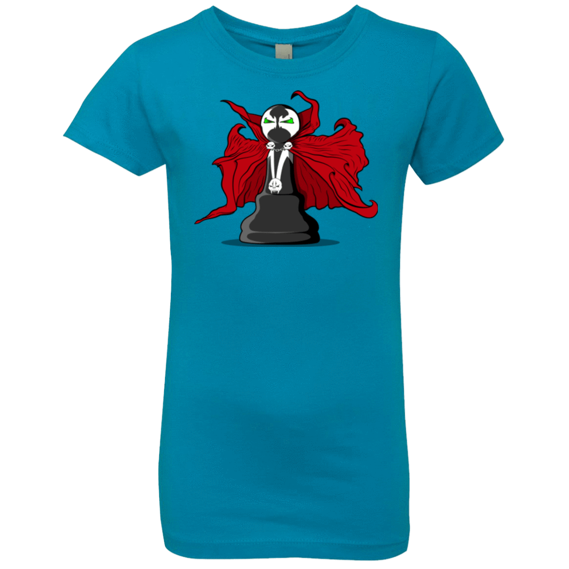 T-Shirts Turquoise / YXS Hells Pawn Girls Premium T-Shirt