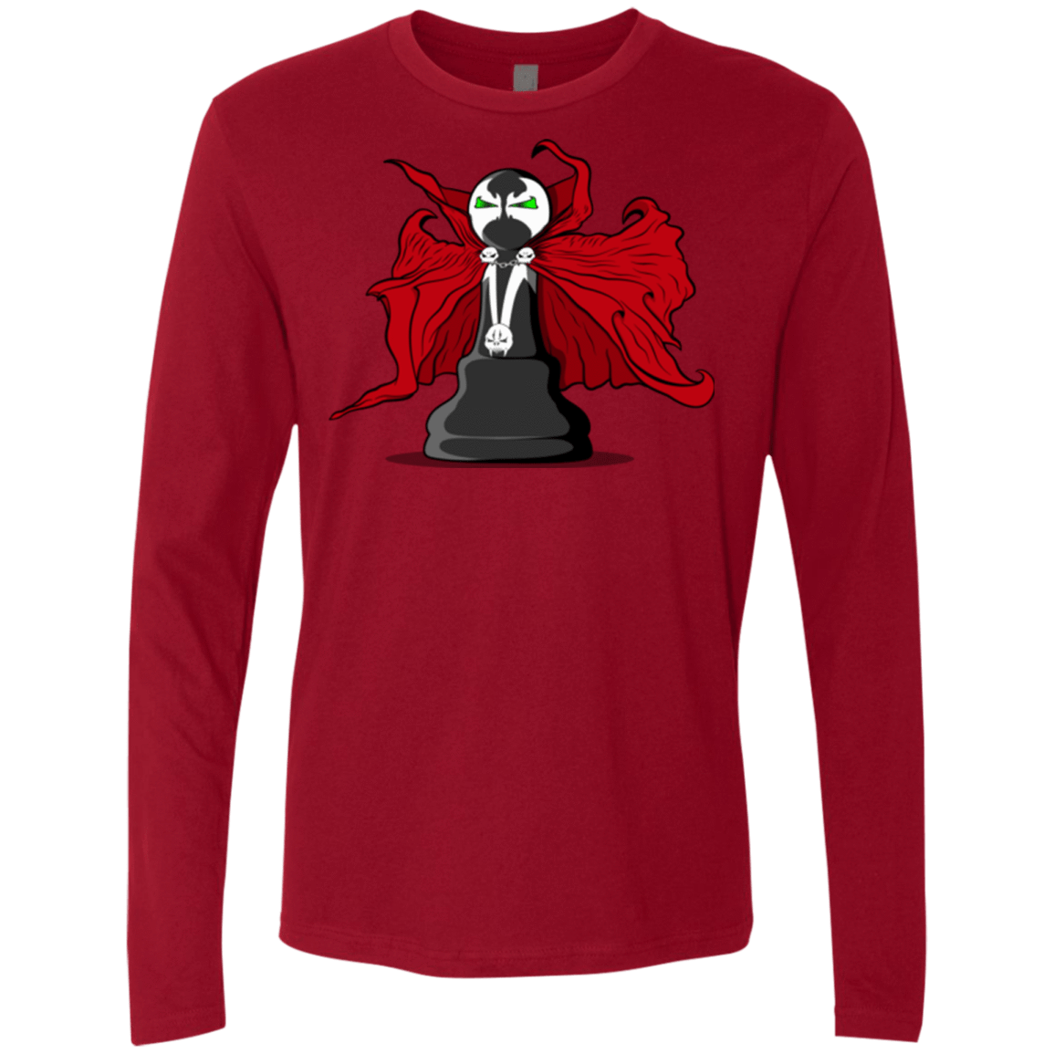 T-Shirts Cardinal / Small Hells Pawn Men's Premium Long Sleeve