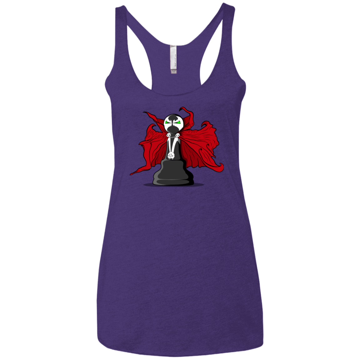 T-Shirts Purple Rush / X-Small Hells Pawn Women's Triblend Racerback Tank