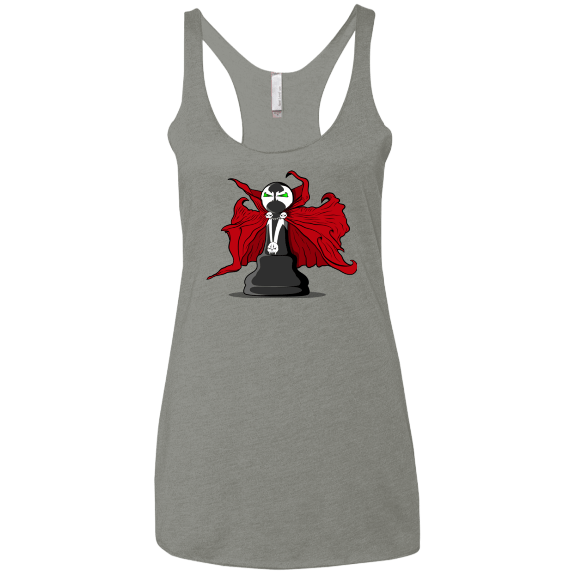 T-Shirts Venetian Grey / X-Small Hells Pawn Women's Triblend Racerback Tank