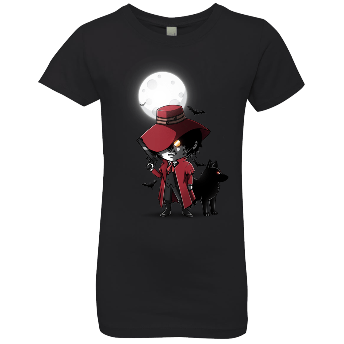 T-Shirts Black / YXS Hellsing Ultimate Girls Premium T-Shirt