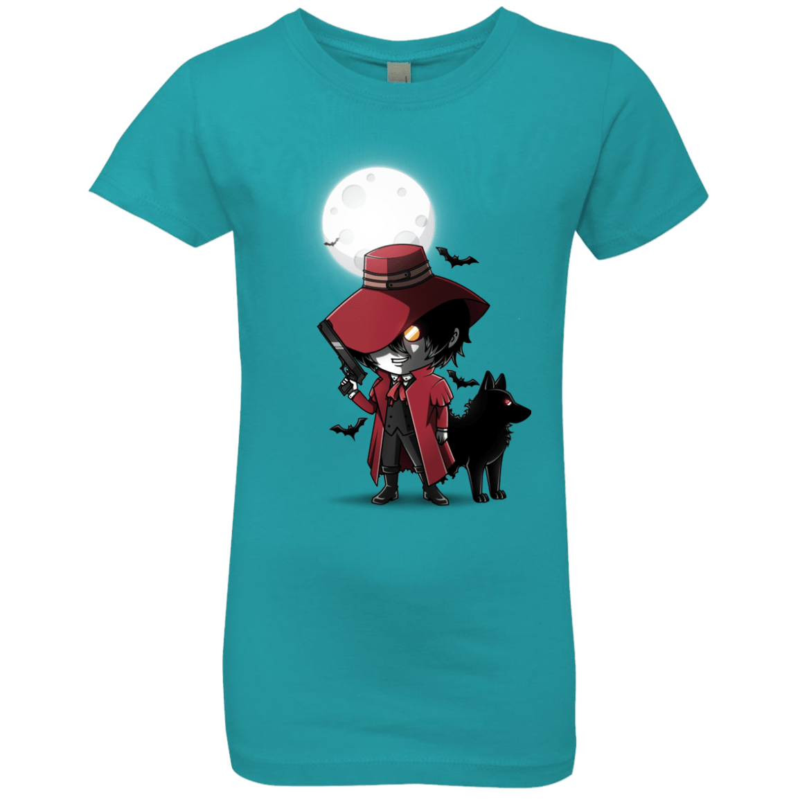 T-Shirts Tahiti Blue / YXS Hellsing Ultimate Girls Premium T-Shirt