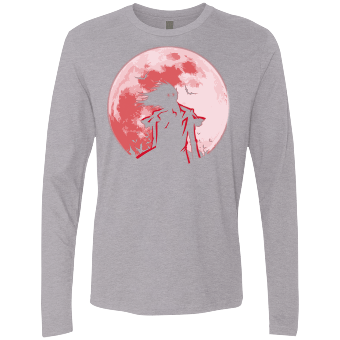 T-Shirts Heather Grey / Small Hellsing Ultimate Men's Premium Long Sleeve