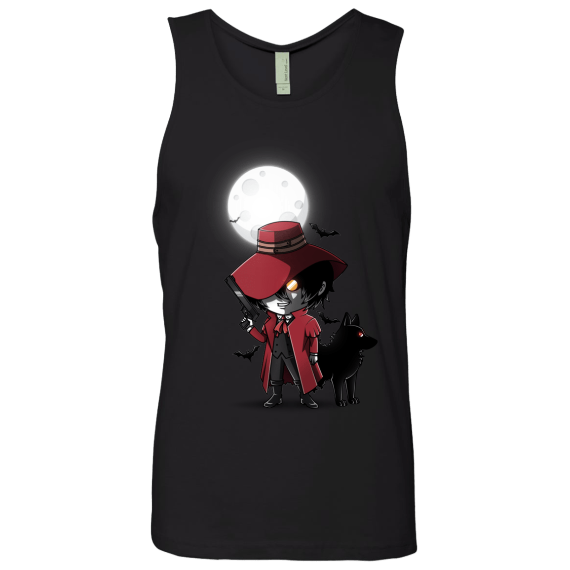 T-Shirts Black / Small Hellsing Ultimate Men's Premium Tank Top