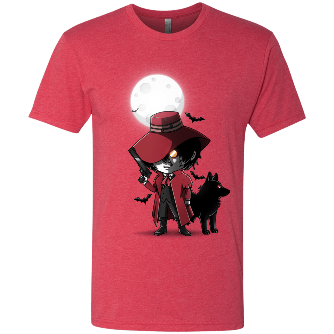 T-Shirts Vintage Red / Small Hellsing Ultimate Men's Triblend T-Shirt
