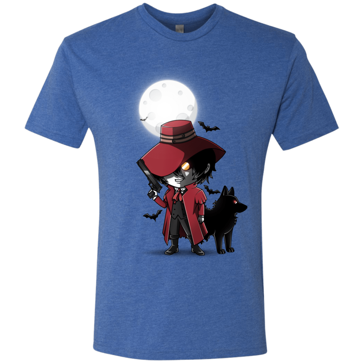 T-Shirts Vintage Royal / Small Hellsing Ultimate Men's Triblend T-Shirt