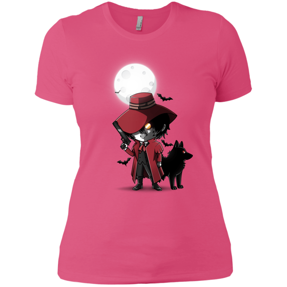 T-Shirts Hot Pink / X-Small Hellsing Ultimate Women's Premium T-Shirt