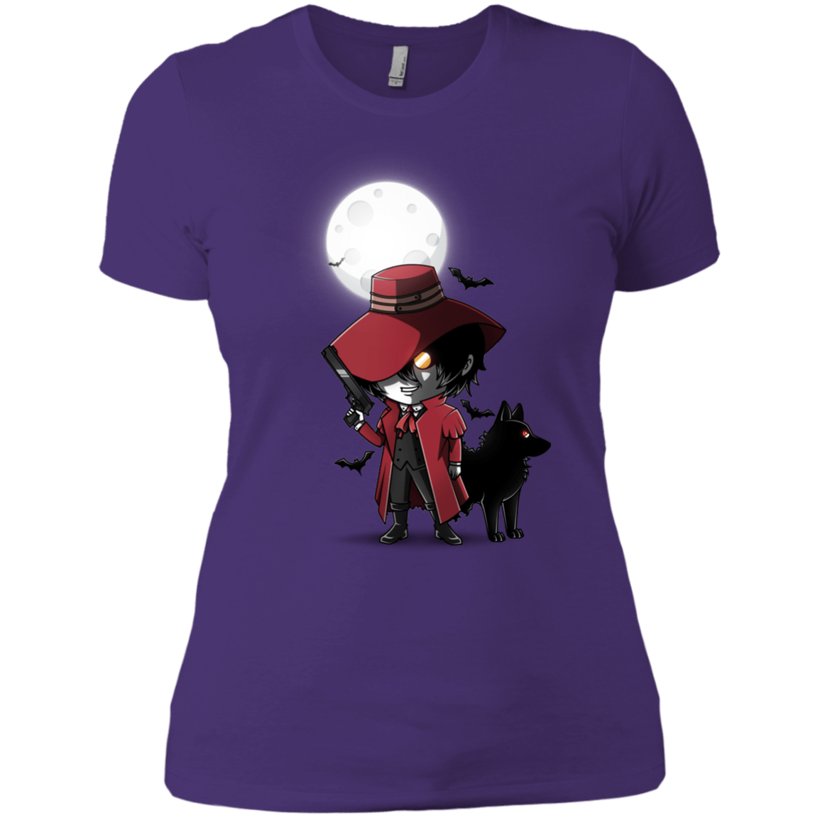 T-Shirts Purple / X-Small Hellsing Ultimate Women's Premium T-Shirt