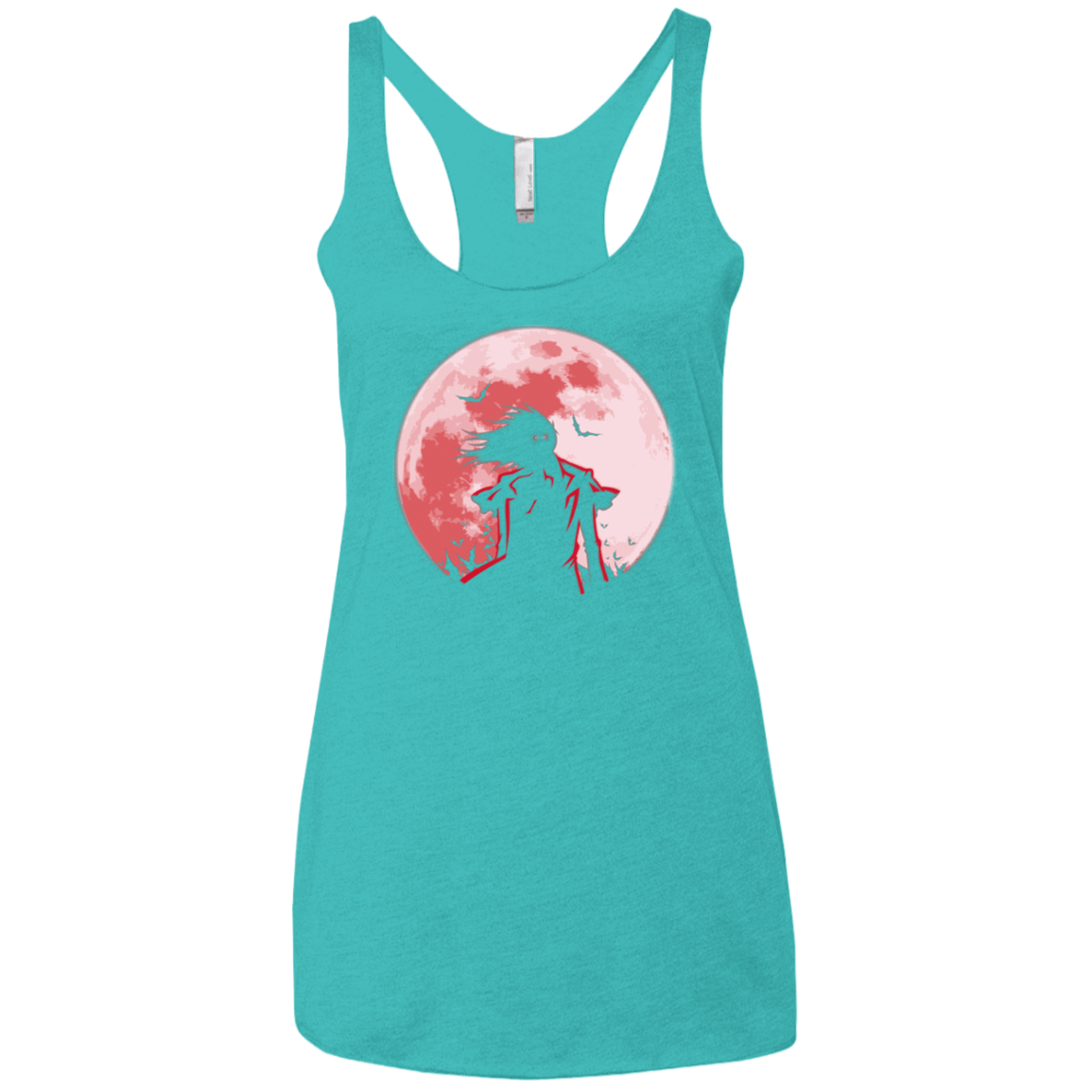 T-Shirts Tahiti Blue / X-Small Hellsing Ultimate Women's Triblend Racerback Tank