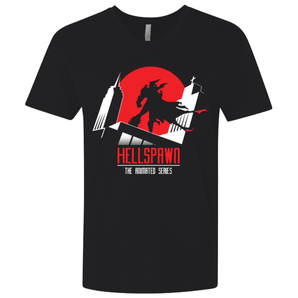 T-Shirts Black / X-Small Hellspawn Men's Premium V-Neck