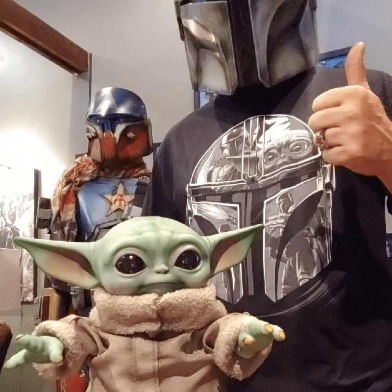 T-Shirts Helmet Mandalorian T-Shirt