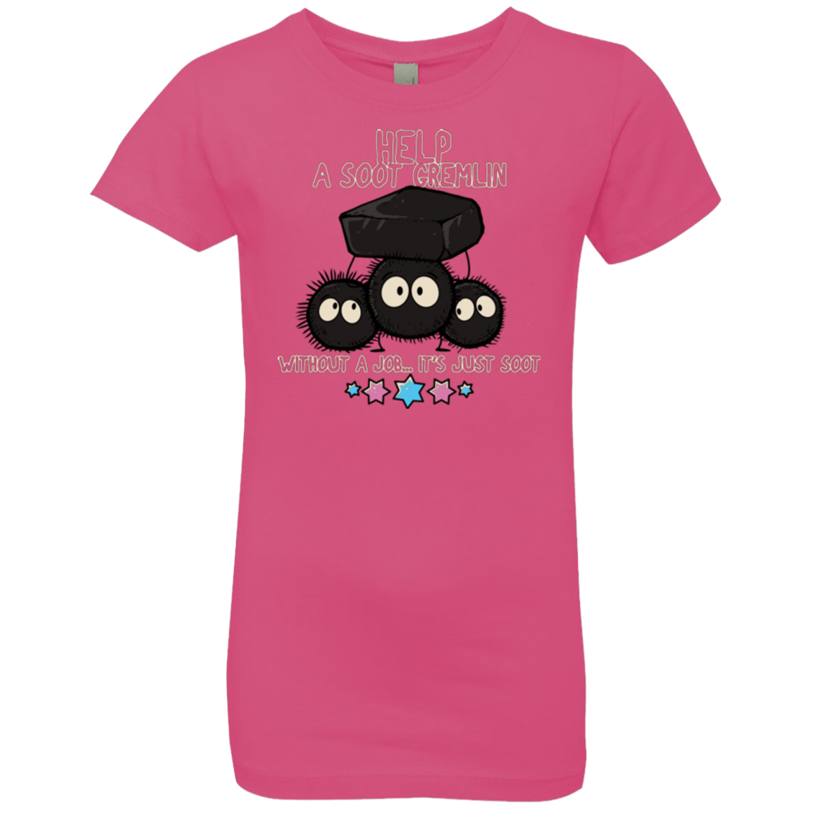 T-Shirts Hot Pink / YXS HELP A SOOT GREMLIN Girls Premium T-Shirt