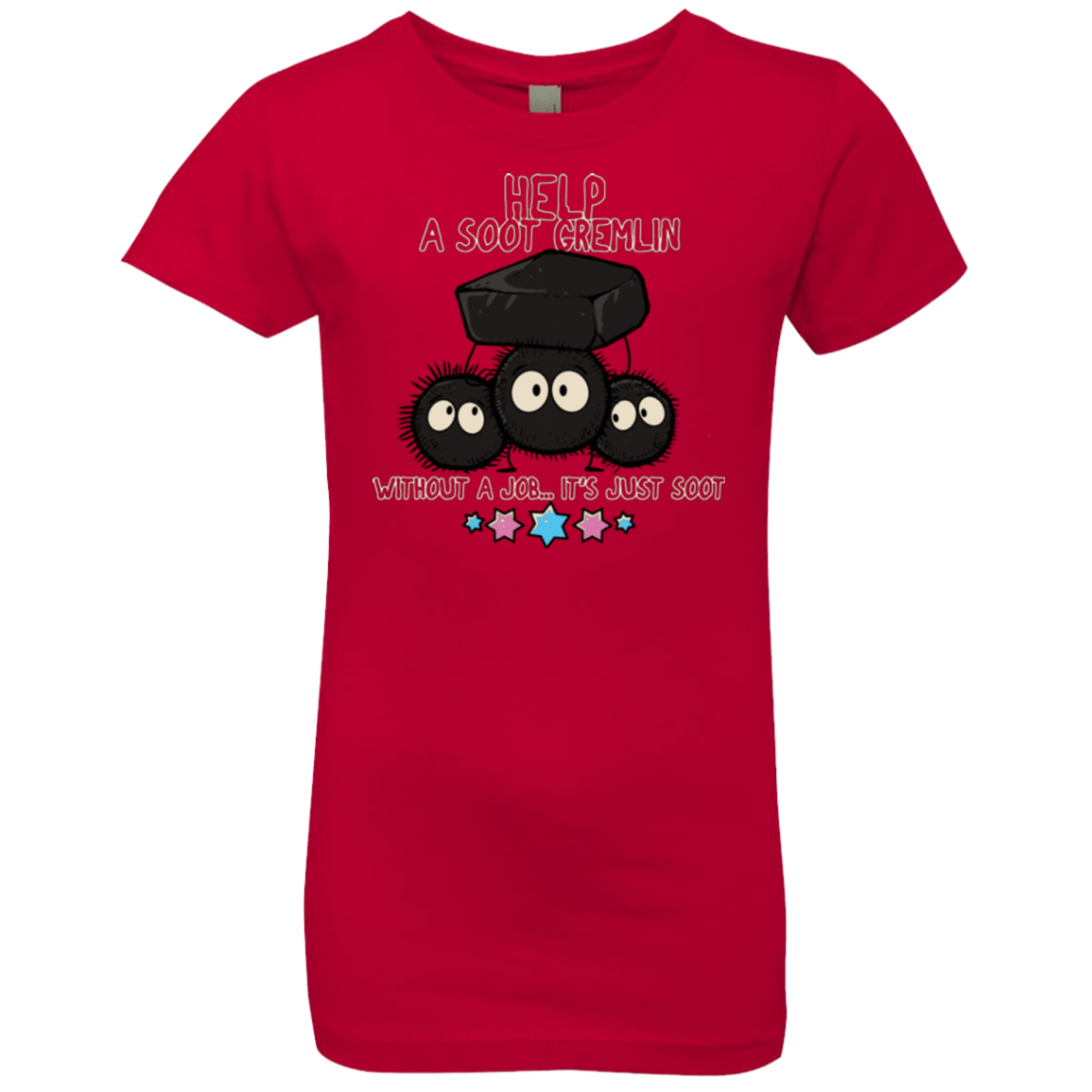 T-Shirts Red / YXS HELP A SOOT GREMLIN Girls Premium T-Shirt