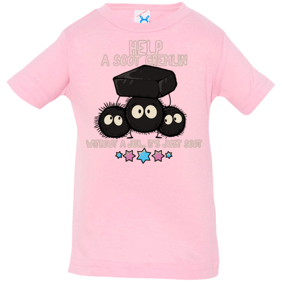 T-Shirts Pink / 6 Months HELP A SOOT GREMLIN Infant Premium T-Shirt
