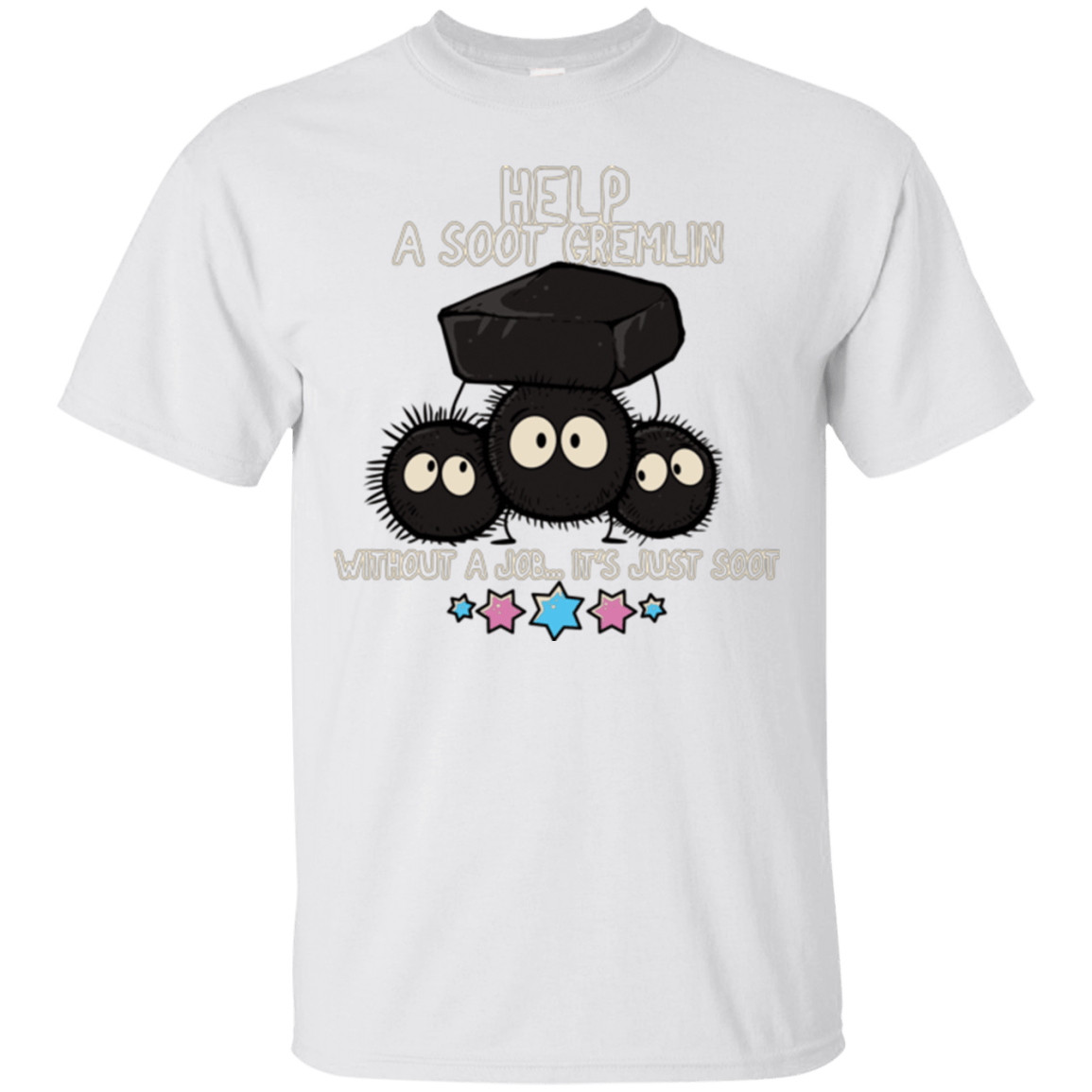 T-Shirts White / Small HELP A SOOT GREMLIN T-Shirt