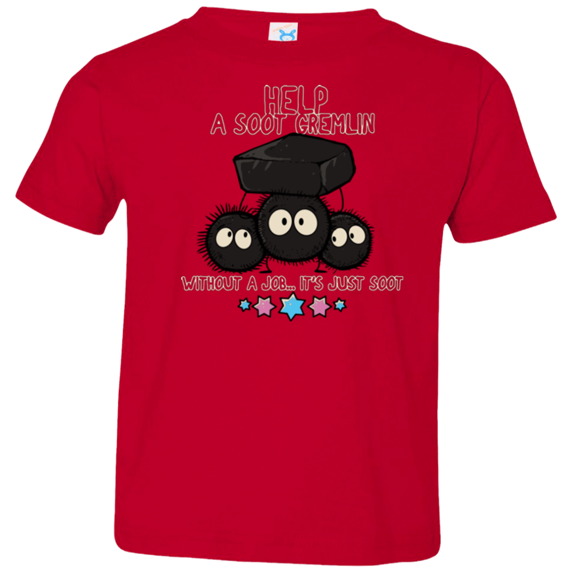T-Shirts Red / 2T HELP A SOOT GREMLIN Toddler Premium T-Shirt