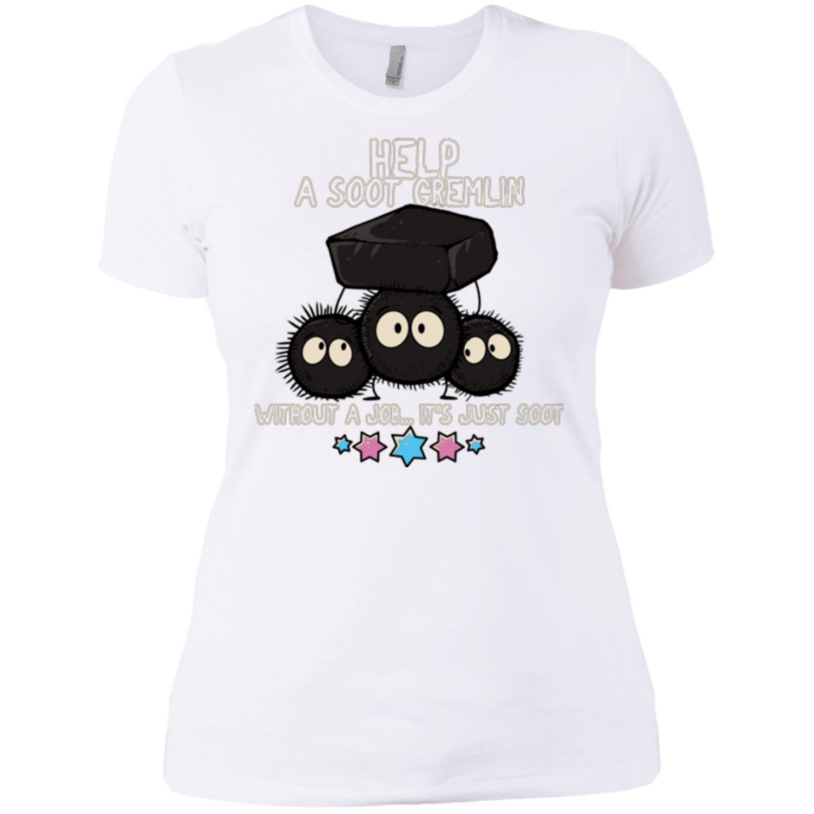 T-Shirts White / X-Small HELP A SOOT GREMLIN Women's Premium T-Shirt