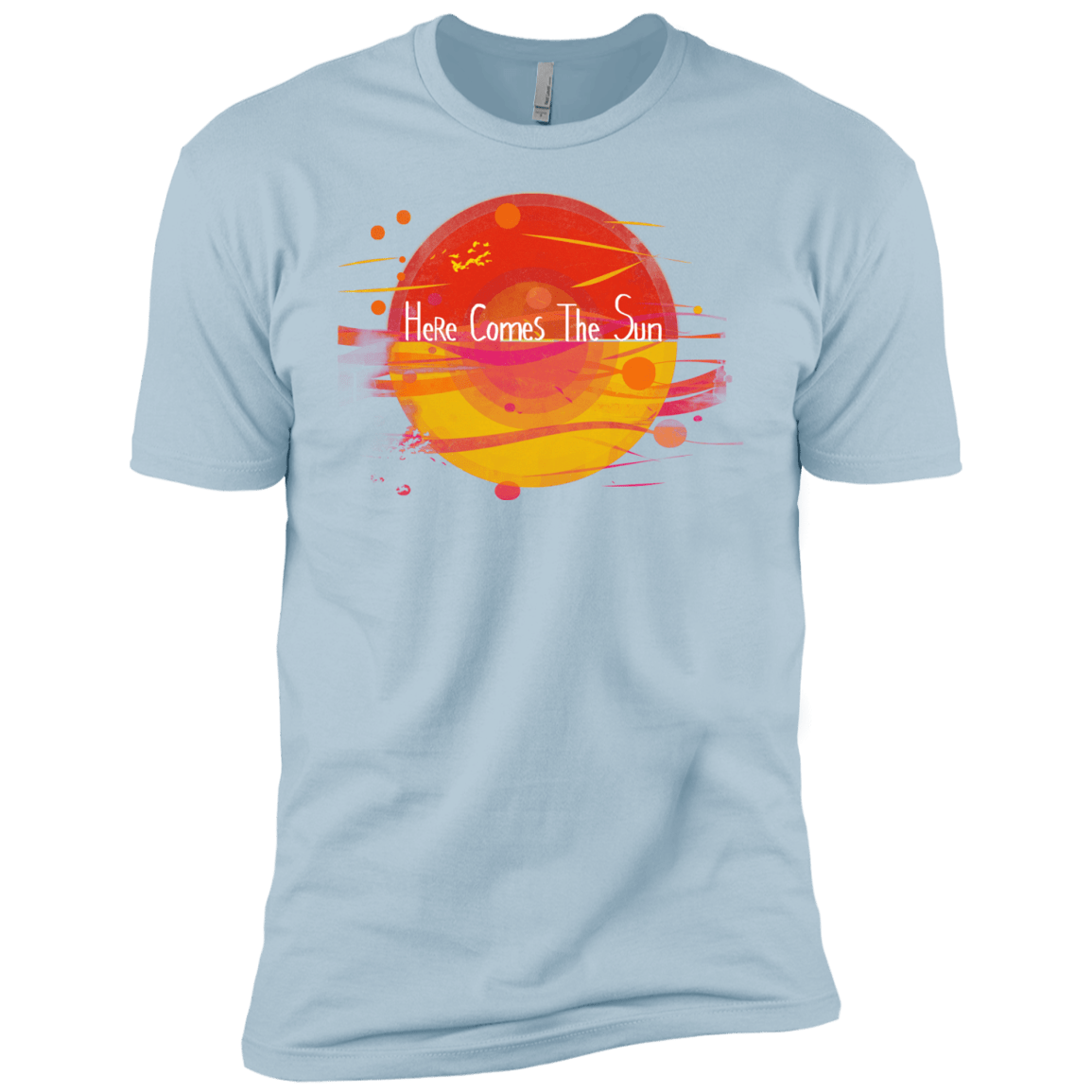 T-Shirts Light Blue / YXS Here Comes The Sun (1) Boys Premium T-Shirt
