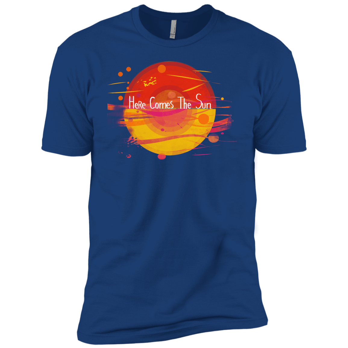 T-Shirts Royal / YXS Here Comes The Sun (1) Boys Premium T-Shirt