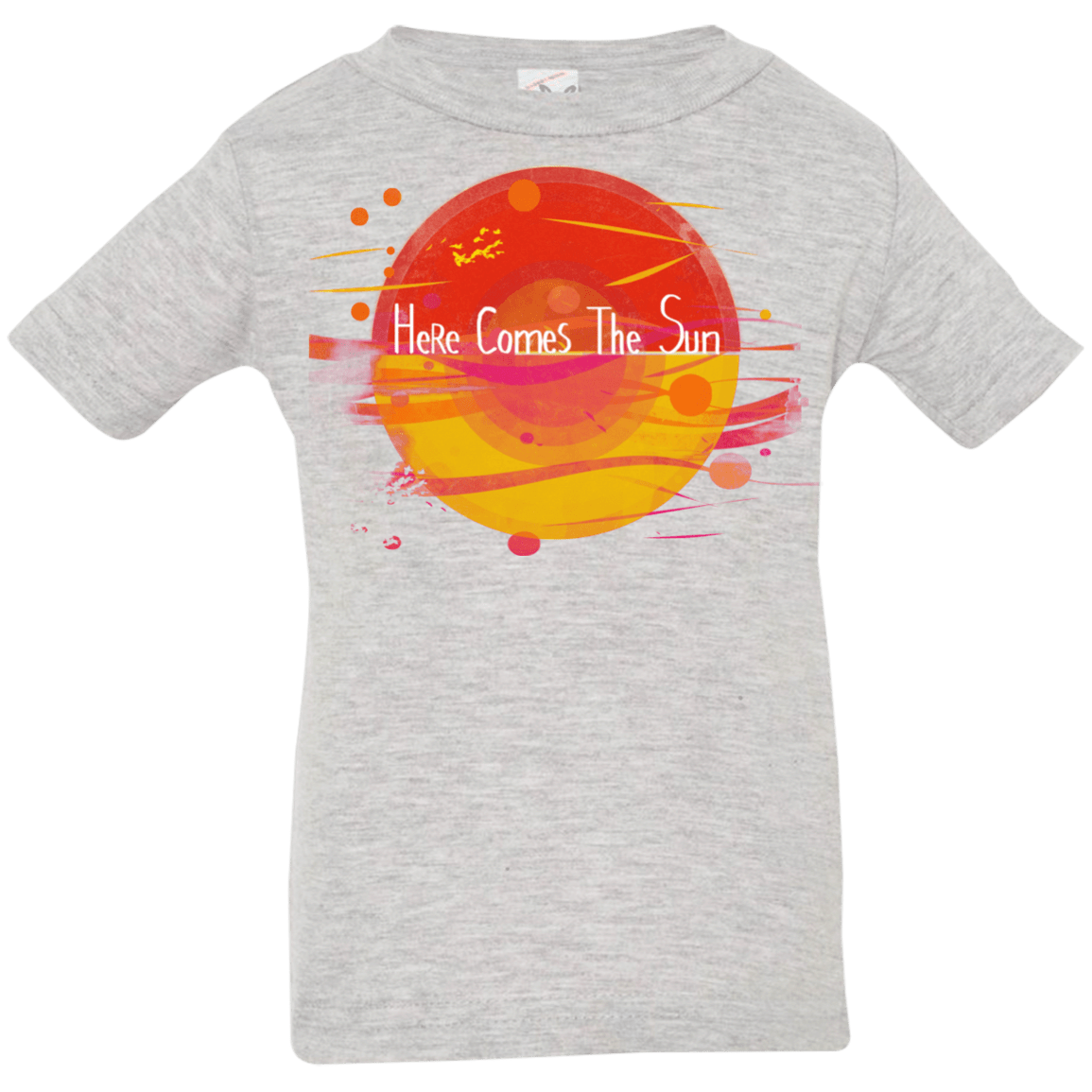 T-Shirts Heather Grey / 6 Months Here Comes The Sun (1) Infant Premium T-Shirt