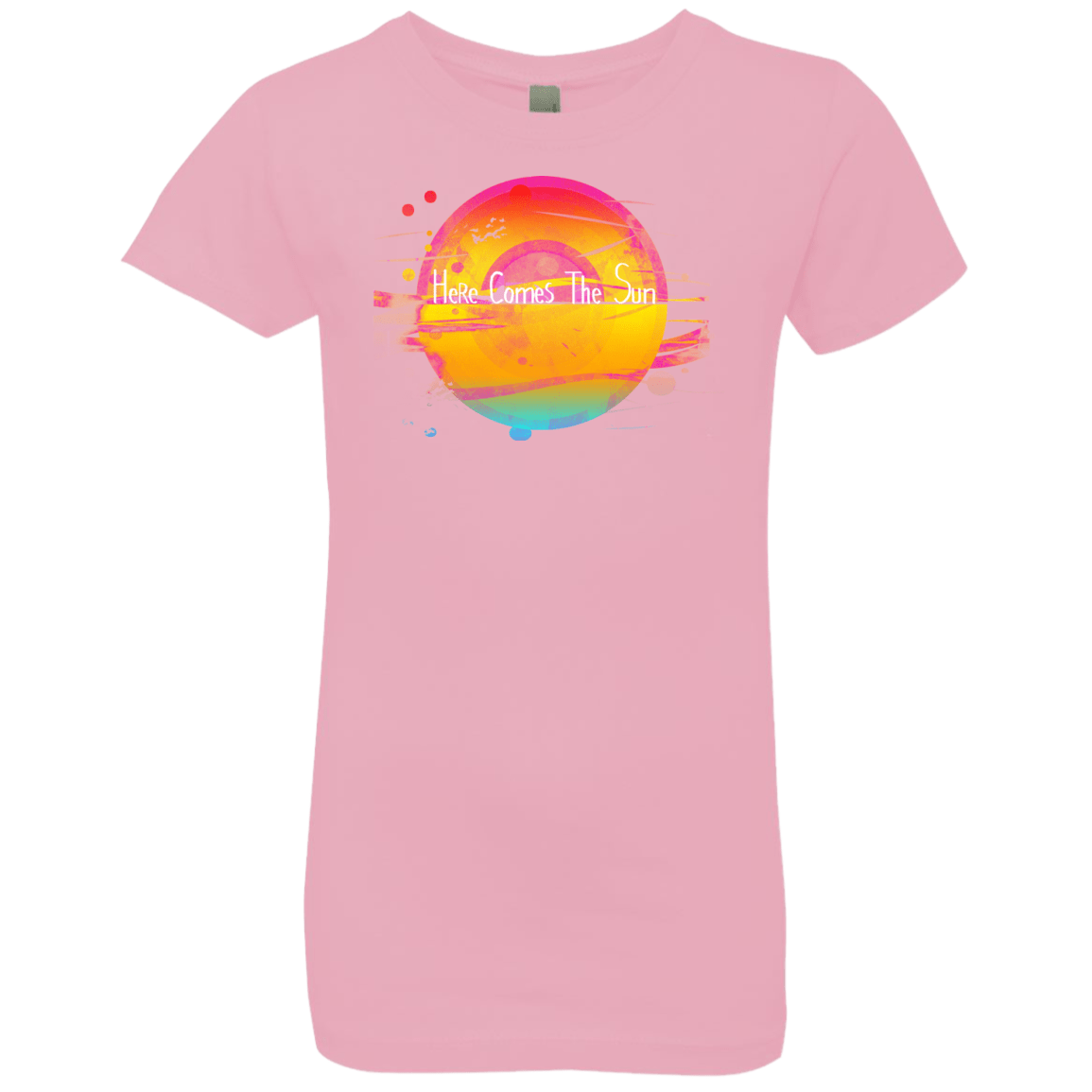 T-Shirts Light Pink / YXS Here Comes The Sun (2) Girls Premium T-Shirt