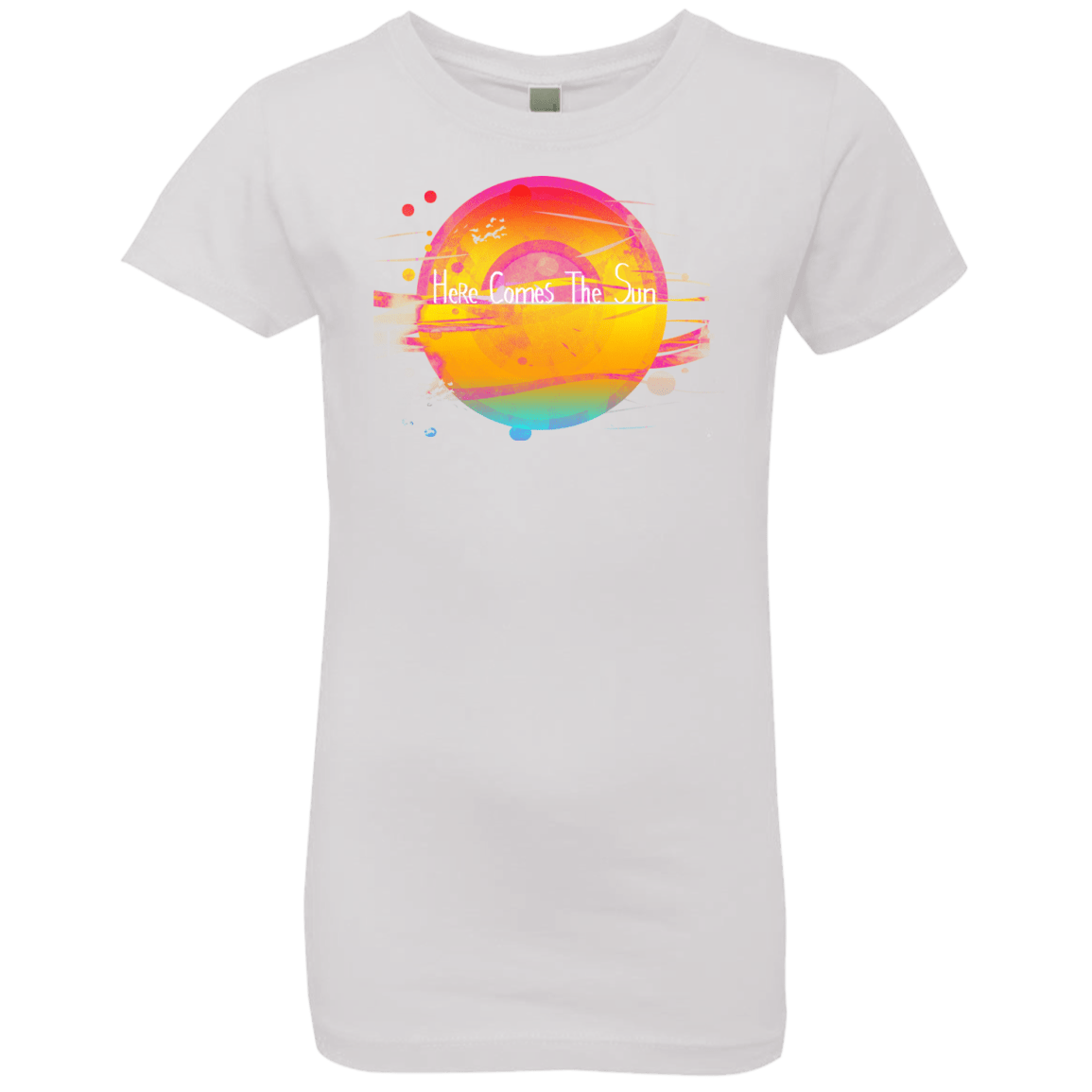 T-Shirts White / YXS Here Comes The Sun (2) Girls Premium T-Shirt