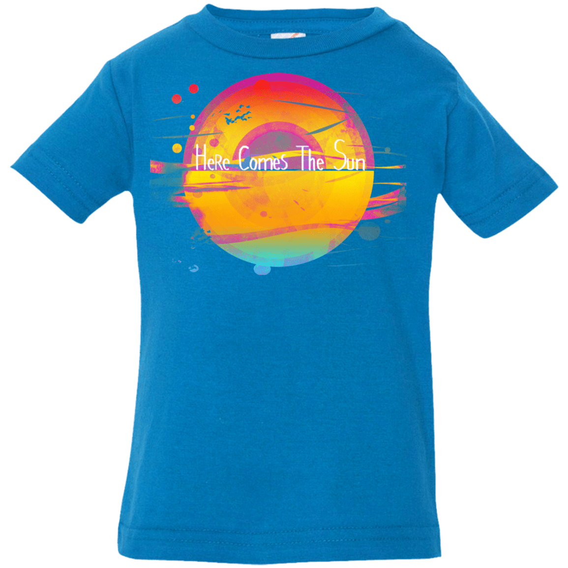 T-Shirts Cobalt / 6 Months Here Comes The Sun (2) Infant Premium T-Shirt