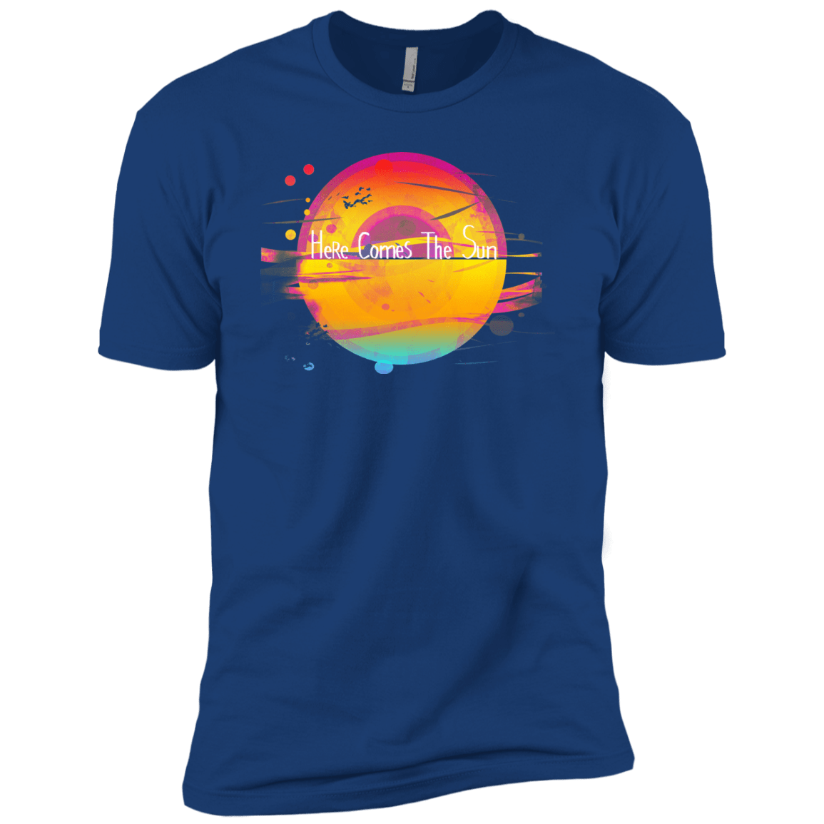 T-Shirts Royal / X-Small Here Comes The Sun (2) Men's Premium T-Shirt