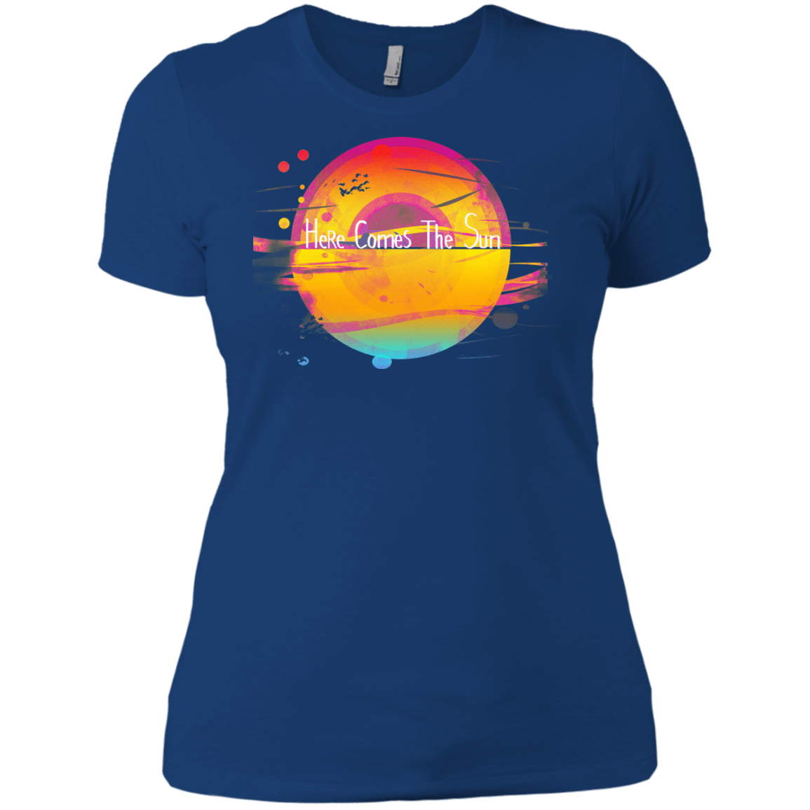 T-Shirts Royal / X-Small Here Comes The Sun (2) Women's Premium T-Shirt